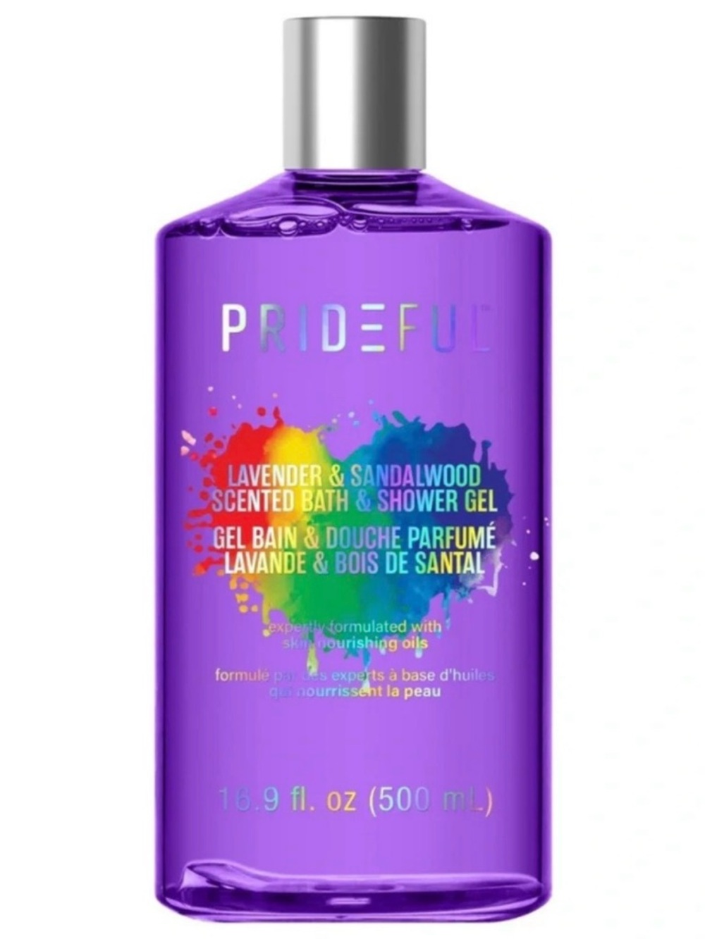 🌈 Prideful Purple Frenzy Scented Bath & Shower Gel 16.9oz
